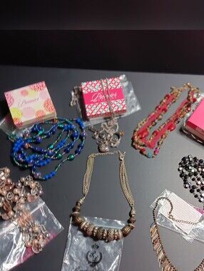 Premier Designs Jewelry Vintage Necklace Bundle-7 Necklace Designs